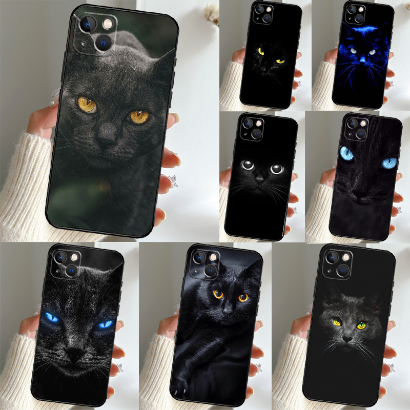 Realme C67 - Black Cat Staring Eye For Realme