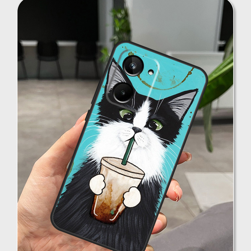 Cute Animal Cat Coffee For Rea - огляд і ціна Realme C67