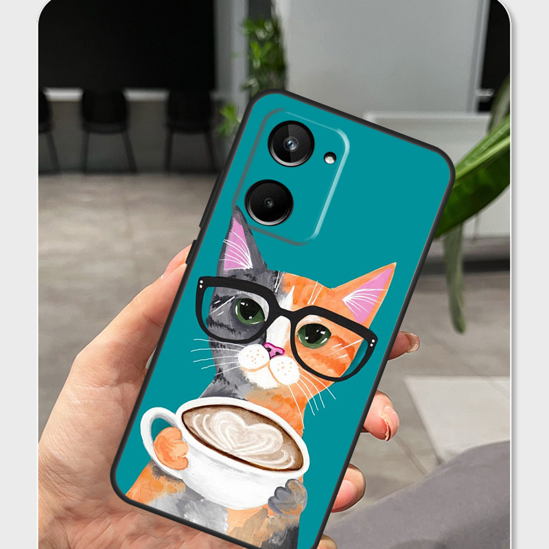 Cute Animal Cat Coffee For Rea - огляд і ціна Realme C67