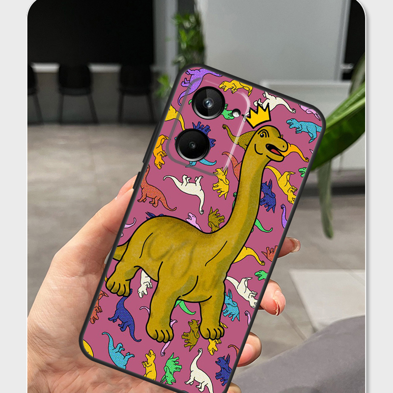 Dino King Floral Dinosaur For  - огляд і ціна Realme C67