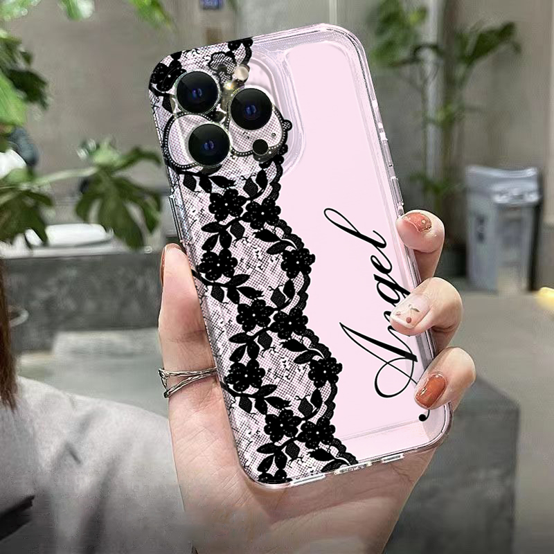 New Black White Lace Phone Cas - огляд і ціна Samsung Galaxy A55