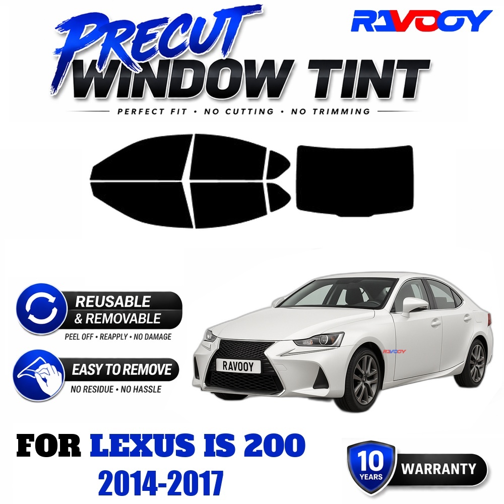RAVOOY Precut Window Tint, Reu - огляд і ціна Air Bubble Remover