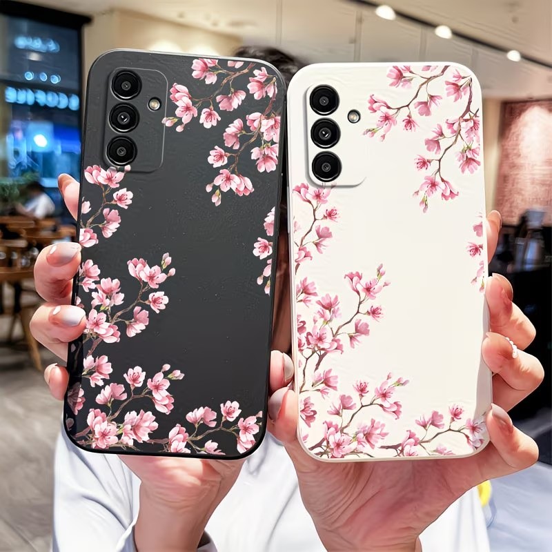 Pink Cherry Blossom Branch Pri - огляд і ціна Samsung Galaxy A55