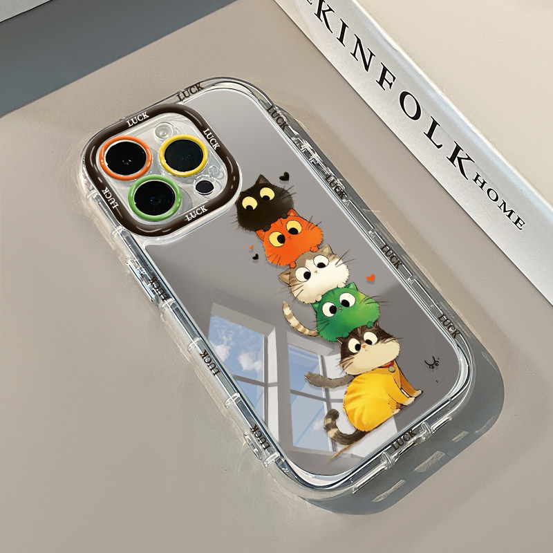 Korean Cute Funny Cat Air Cush - огляд і ціна Apple Iphone 15 Pro Max