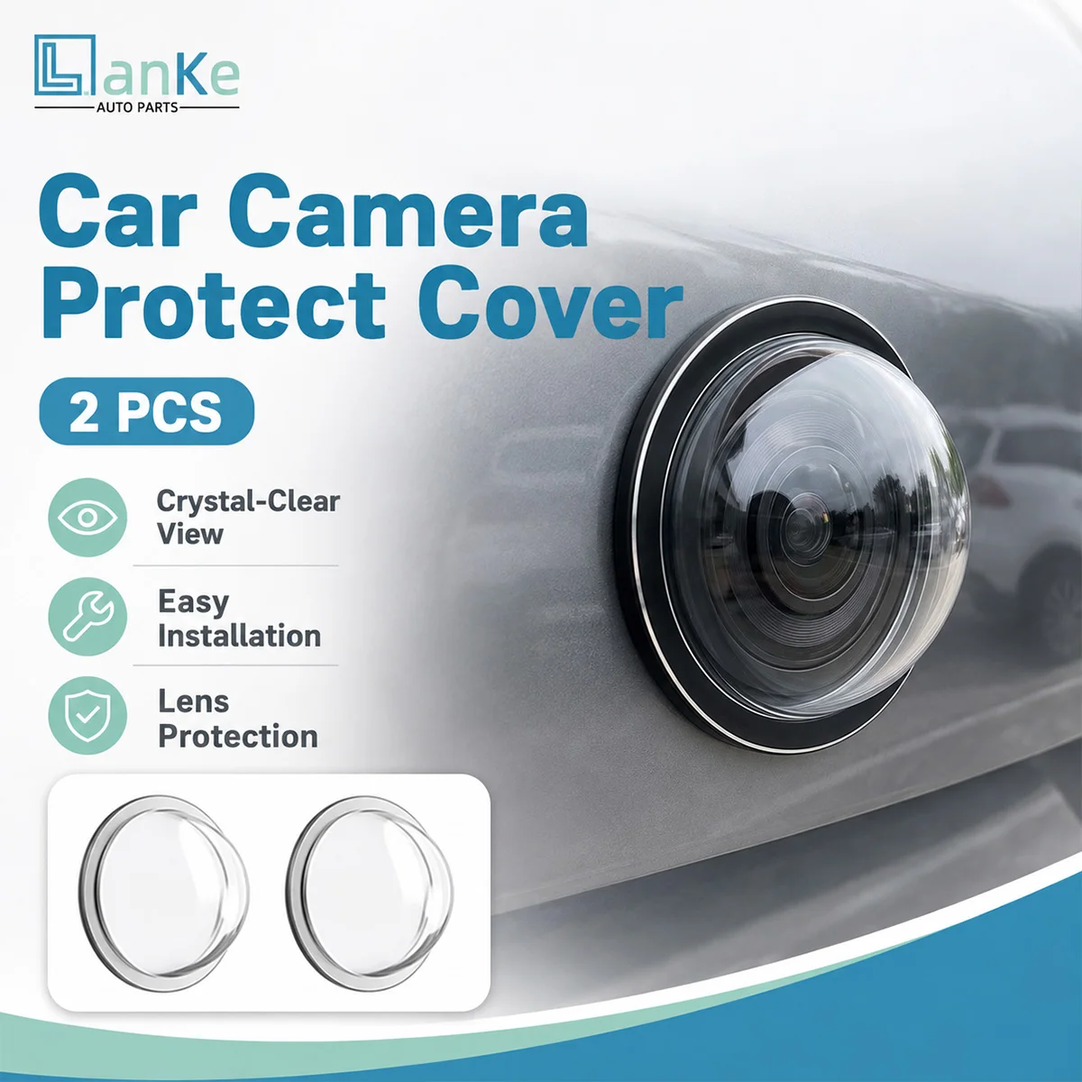 2/6/12PCS Car Camera Lens Prot - огляд і ціна Camera Lens Protector