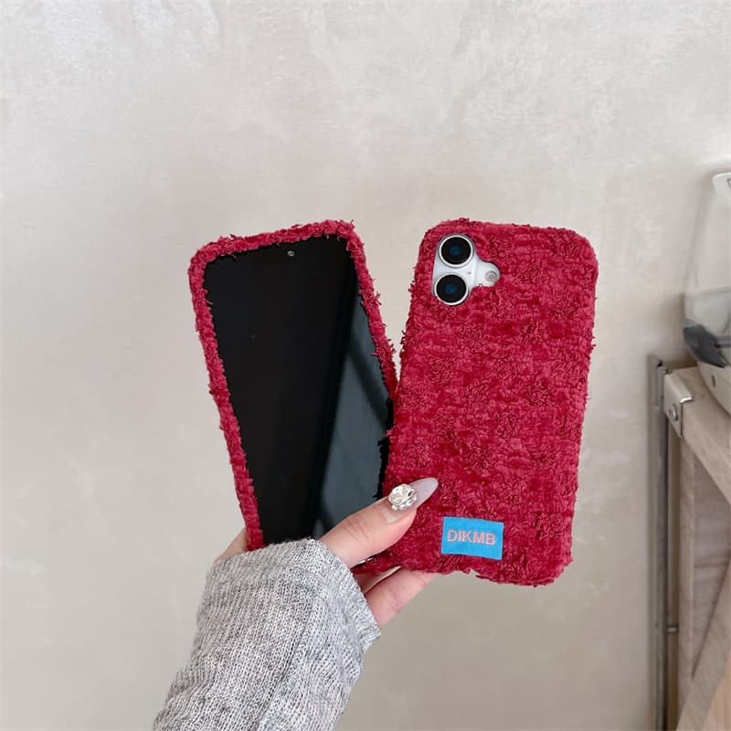 Angora Red Fuzzy Phone Case fo - огляд і ціна Apple Iphone 15 Pro Max